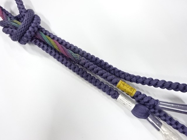 未使用品　正絹　手組帯締め